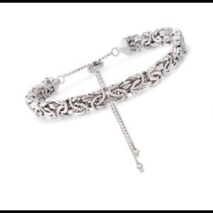 Ross Simons Sterling Silver Bolo Bracelet